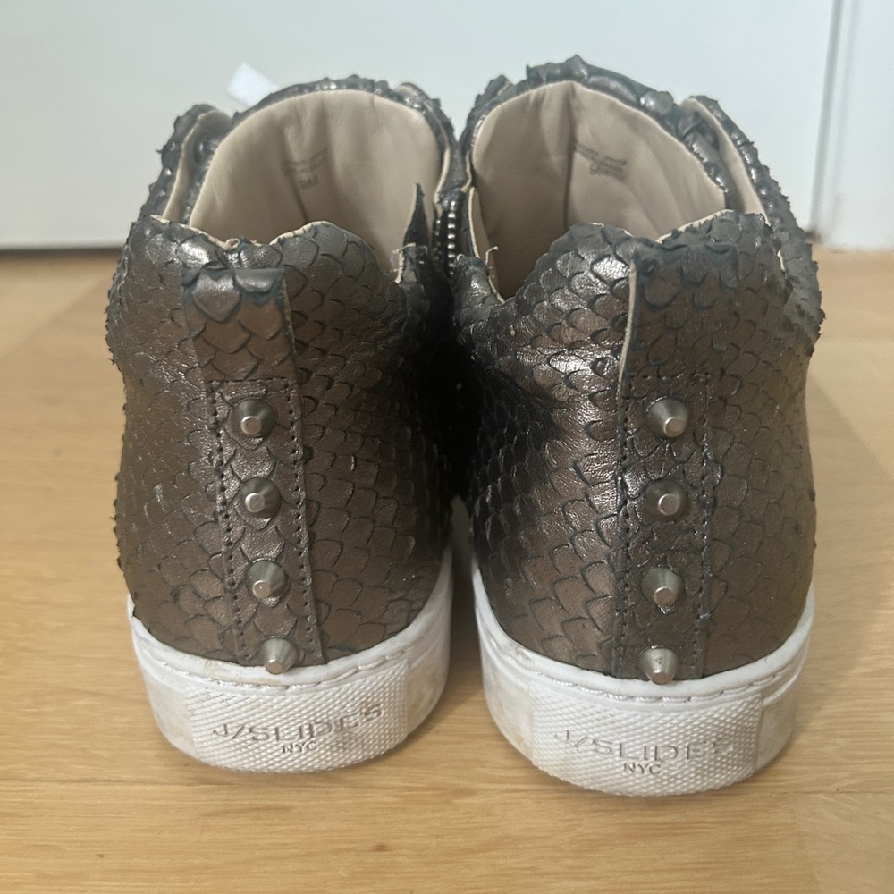 Studded high top sneakers!!